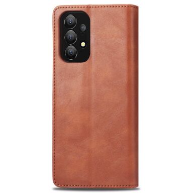 Чехол Deexe Retro Style для Samsung Galaxy A73 - Brown