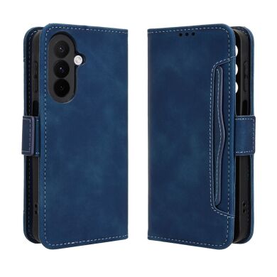 Чехол Deexe Wallet Stand для Samsung Galaxy A27 (A276) - Blue