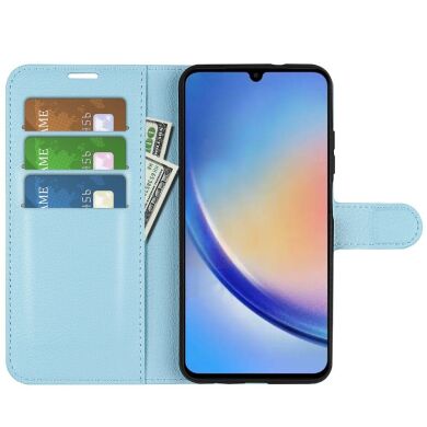 Чохол-книжка Deexe Book Type для Samsung Galaxy A34 (A346) - Blue