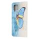 Чехол-книжка Deexe Color Wallet для Samsung Galaxy A12 (A125) / A12 Nacho (A127) / M12 (M127) - Blue Butterfly. Фото 3 из 6