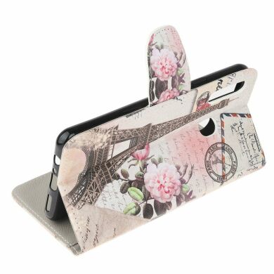 Чехол-книжка Deexe Color Wallet для Samsung Galaxy A20s (A207) - Eiffel Tower