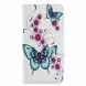 Чохол-книжка Deexe Color Wallet для Samsung Galaxy A40 (А405) - Butterflies and Flowers