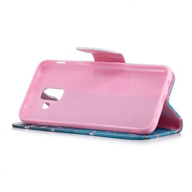 Чохол-книжка Deexe Color Wallet для Samsung Galaxy A6 2018 (A600) - Apricot Tree