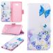 Чохол-книжка Deexe Color Wallet для Samsung Galaxy J4+ (J415), Blue Butterflies
