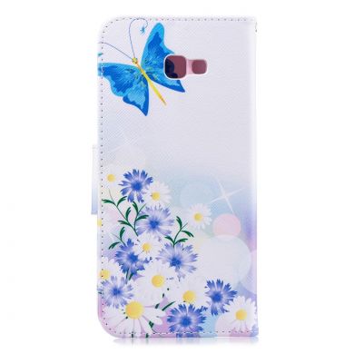 Чехол-книжка Deexe Color Wallet для Samsung Galaxy J4+ (J415) - Blue Butterflies
