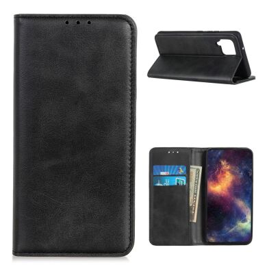 Чехол-книжка Deexe Wallet Case для Samsung Galaxy A12 (A125) / A12 Nacho (A127) / M12 (M127) - Black