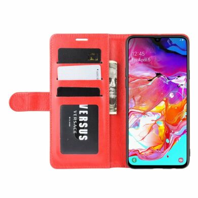 Чохол-книжка Deexe Wallet Style для Samsung Galaxy A20s (A207) - Red