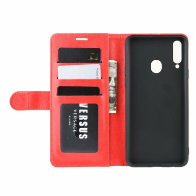 Чохол-книжка Deexe Wallet Style для Samsung Galaxy A20s (A207) - Red