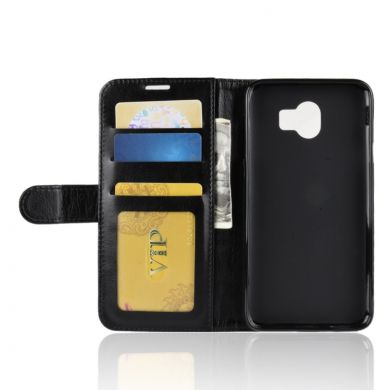 Чехол-книжка Deexe Wallet Style для Samsung Galaxy J4 2018 (J400) - Black