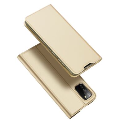 Чохол-книжка DUX DUCIS Skin Pro для Samsung Galaxy A02s (A025) - Gold