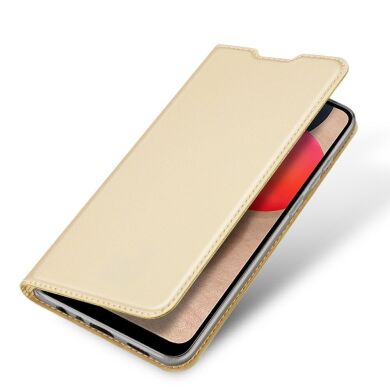 Чехол-книжка DUX DUCIS Skin Pro для Samsung Galaxy A02s (A025) - Gold