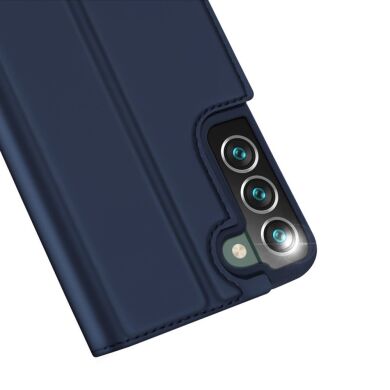 Чехол-книжка DUX DUCIS Skin Pro для Samsung Galaxy S22 Plus - Blue