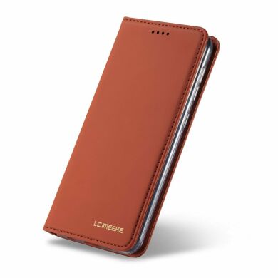 Чехол-книжка LC.IMEEKE LC-002 для Samsung Galaxy A10 (A105) - Brown