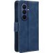Чехол-книжка с карманами Deexe Wallet Stand (FF) для Samsung Galaxy Fold 8 Ultra - Blue. Фото 7 из 8