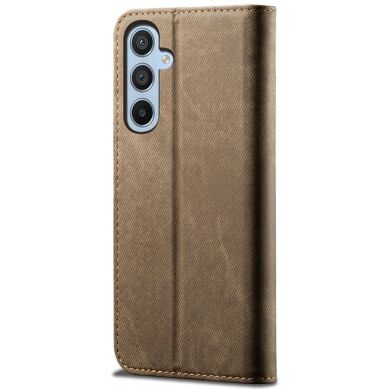 Чехол-книжка UniCase Jeans Wallet для Samsung Galaxy A55 (A556) - Khaki