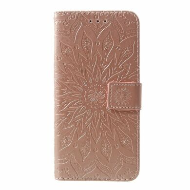 Чохол-книжка UniCase SunFlower Pattern для Samsung Galaxy M20 (M205) - Rose Gold