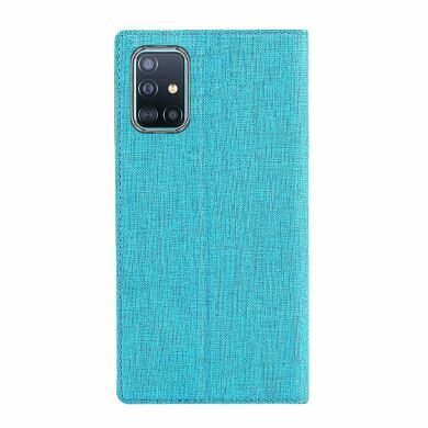 Чехол-книжка VILI DMX Style для Samsung Galaxy A71 (A715) - Blue