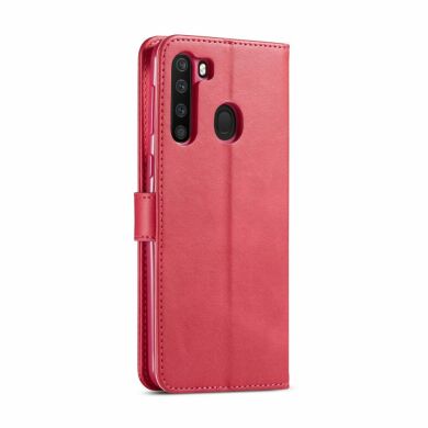 Чохол LC.IMEEKE Wallet Case для Samsung Galaxy A21 (A215) - Red
