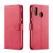 Чехол LC.IMEEKE Wallet Case для Samsung Galaxy A30 (A305) / A20 (A205) - Red. Фото 1 из 11