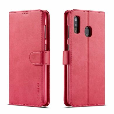 Чохол LC.IMEEKE Wallet Case для Samsung Galaxy A30 (A305) / A20 (A205) - Red