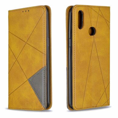 Чехол UniCase Geometric Pattern для Samsung Galaxy A10s (A107) - Brown