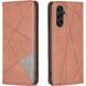 Чехол UniCase Geometric Pattern для Samsung Galaxy A16 (A165) - Brown. Фото 1 из 8