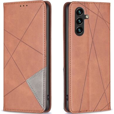 Чехол UniCase Geometric Pattern для Samsung Galaxy A16 (A165) - Brown