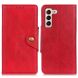 Чохол UniCase Vintage Wallet для Samsung Galaxy S22 - Red