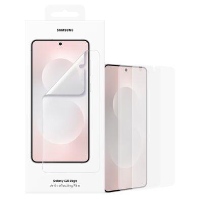 Комплект оригинальных защитных пленок Anti-reflecting Film для Samsung Galaxy S25 Edge (S937) EF-US937CTEGWW