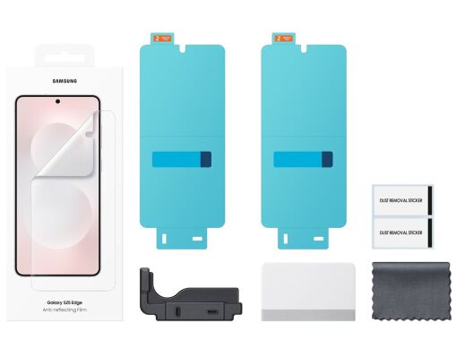 Комплект оригинальных защитных пленок Anti-reflecting Film для Samsung Galaxy S25 Edge (S937) EF-US937CTEGWW