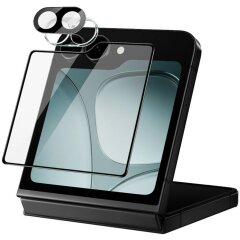 Комплект защитных стекол (на экран и камеру) Imak Protector Set для Samsung Galaxy Flip 7 FE - Black