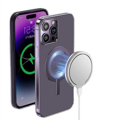 Магнитное кольцо Deexe Mag Slim - Purple