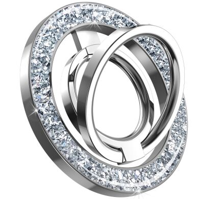 Магнітне кільце-тримач Deexe Lumina Ring - Silver