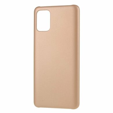 Пластиковий чохол Deexe Hard Shell для Samsung Galaxy A51 (А515) - Gold