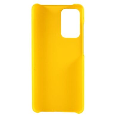 Пластиковый чехол Deexe Hard Shell для Samsung Galaxy A52 (A525) / A52s (A528) - Yellow