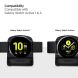 Подставка Spigen (SGP) S351 Night Stand для Samsung Galaxy Watch Active / Active 2 - Black. Фото 7 из 12