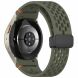 Ремешок Deexe Astra Strap для Samsung Galaxy Watch 4 / 4 Classic / 5 / 5 Pro / 6 / 6 Classic / 7 / FE - Army Green. Фото 1 из 7