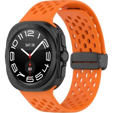 Ремешок Deexe Astra Strap для Samsung Galaxy Watch Ultra (47mm) - Orange