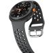 Ремешок Deexe Dual Color для Samsung Galaxy Watch 8 (40/44mm) / 8 Classic - Black / Black. Фото 4 из 6