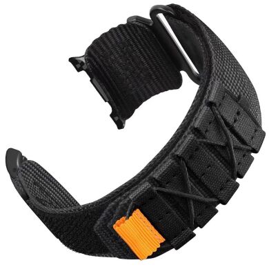 Ремешок Deexe Military для Samsung Galaxy Watch 8 (40/44mm) / 8 Classic - Black