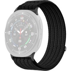 Ремешок Deexe Soft Weave для Samsung Galaxy Watch 8 (40/44mm) / 8 Classic - Black