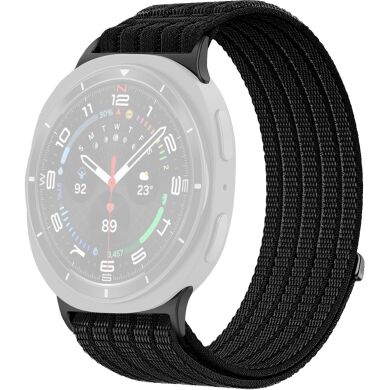 Ремешок Deexe Soft Weave для Samsung Galaxy Watch 8 (40/44mm) / 8 Classic - Black