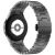 Ремінець Deexe Stainless Steel QuickFit для Samsung Galaxy Watch 4 / 5 / 6 / 7 / FE (40mm) - Grey