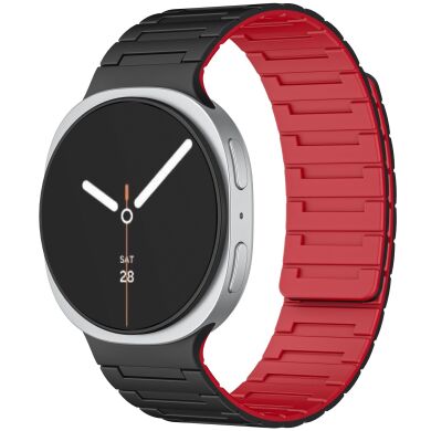 Ремешок Reframe Magnetic Band для Samsung Galaxy Watch 8 (40/44mm) / 8 Classic - Black / Red