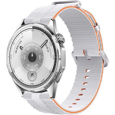 Ремінець Reframe Sport Linear для годинників з шириною кріплення 22мм - White / Orange