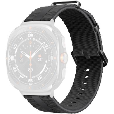 Ремінець Reframe Sport Linear для Samsung Galaxy Watch Ultra (47mm) / Ultra (2025) - Black / Grey