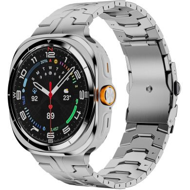 Ремінець Reframe Titanium Band для Samsung Galaxy Watch Ultra (47mm) / Ultra (2025) - Silver