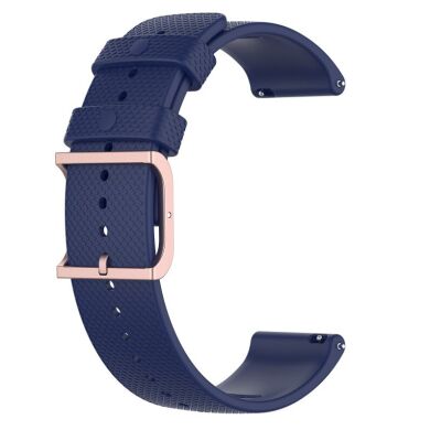 Ремешок UniCase Dot Pattern для Samsung Galaxy Watch 3 (41mm) - Dark Blue