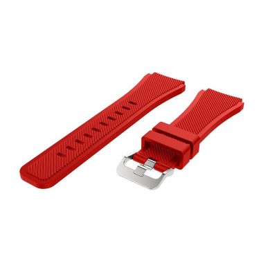 Ремешок UniCase Twill Texture для Samsung Galaxy Watch 46mm / Watch 3 45mm / Gear S3 - Red