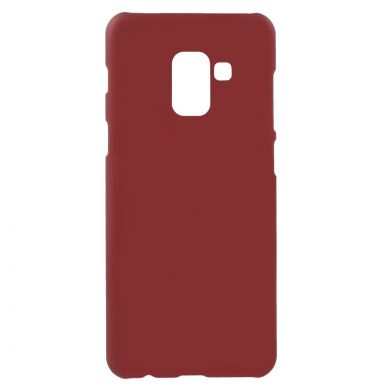 Пластиковый чехол Deexe Hard Shell для Samsung Galaxy A8 2018 (A530) - Red